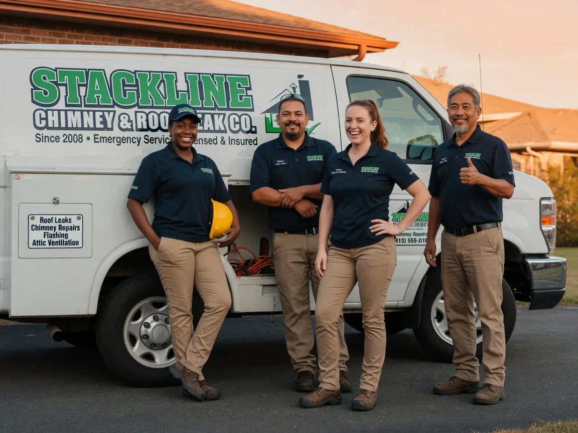 Chimney flashing repair company in Greenville, NC